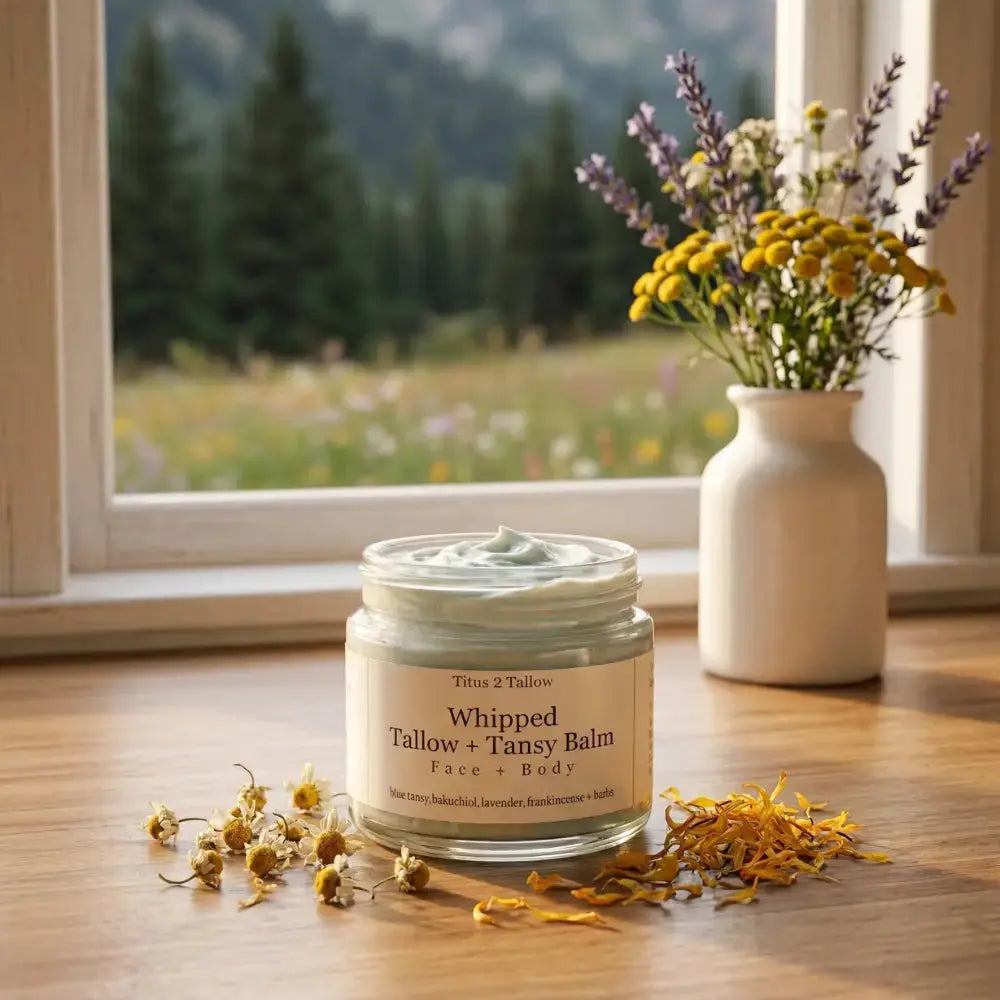 Tallow + Tansy Facial Set Titus 2 Tallow