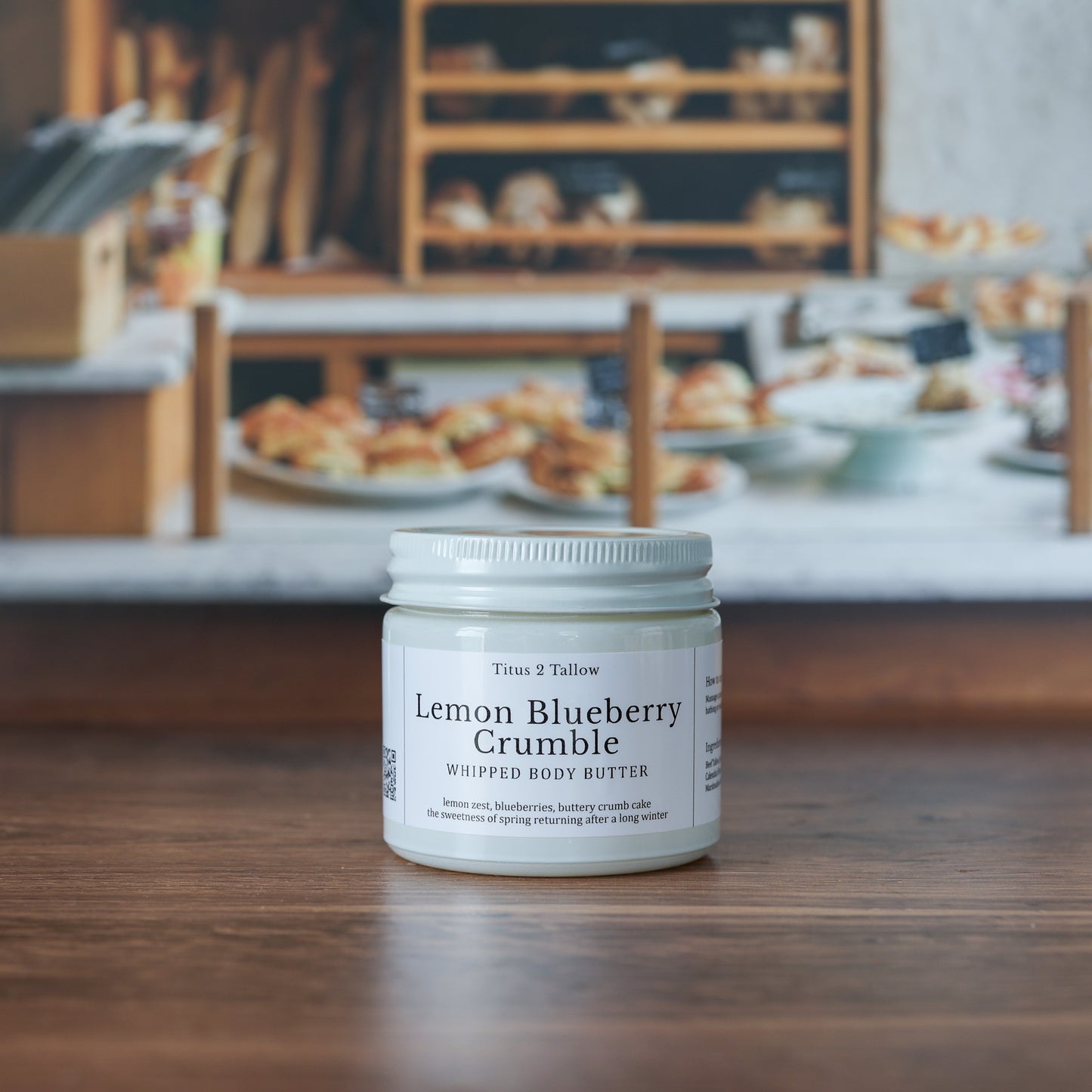 Lemon Blueberry Crumble Whipped Body Butter