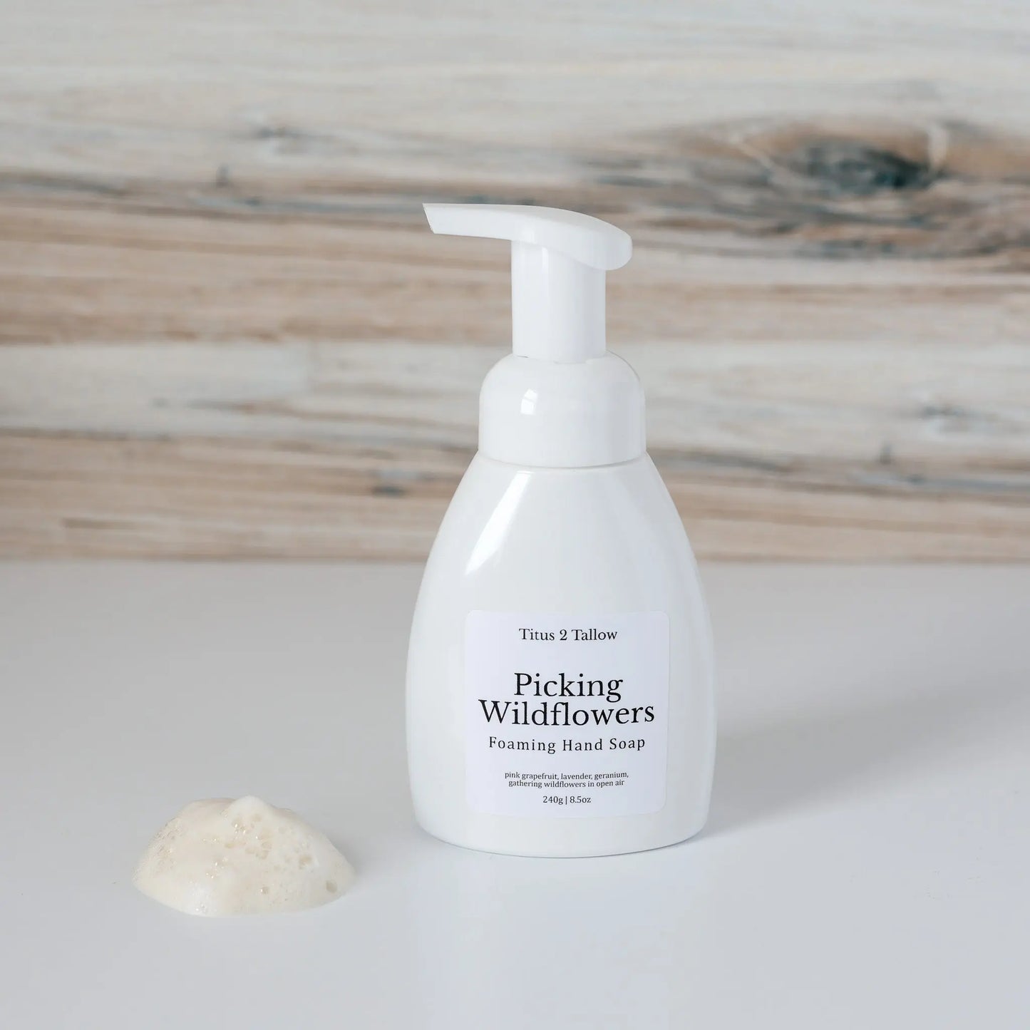 Picking Wildflowers Foaming Hand Soap Titus 2 Tallow