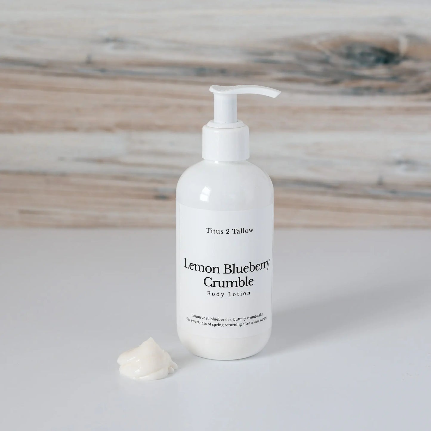 Lemon Blueberry Crumble Body Lotion Titus 2 Tallow