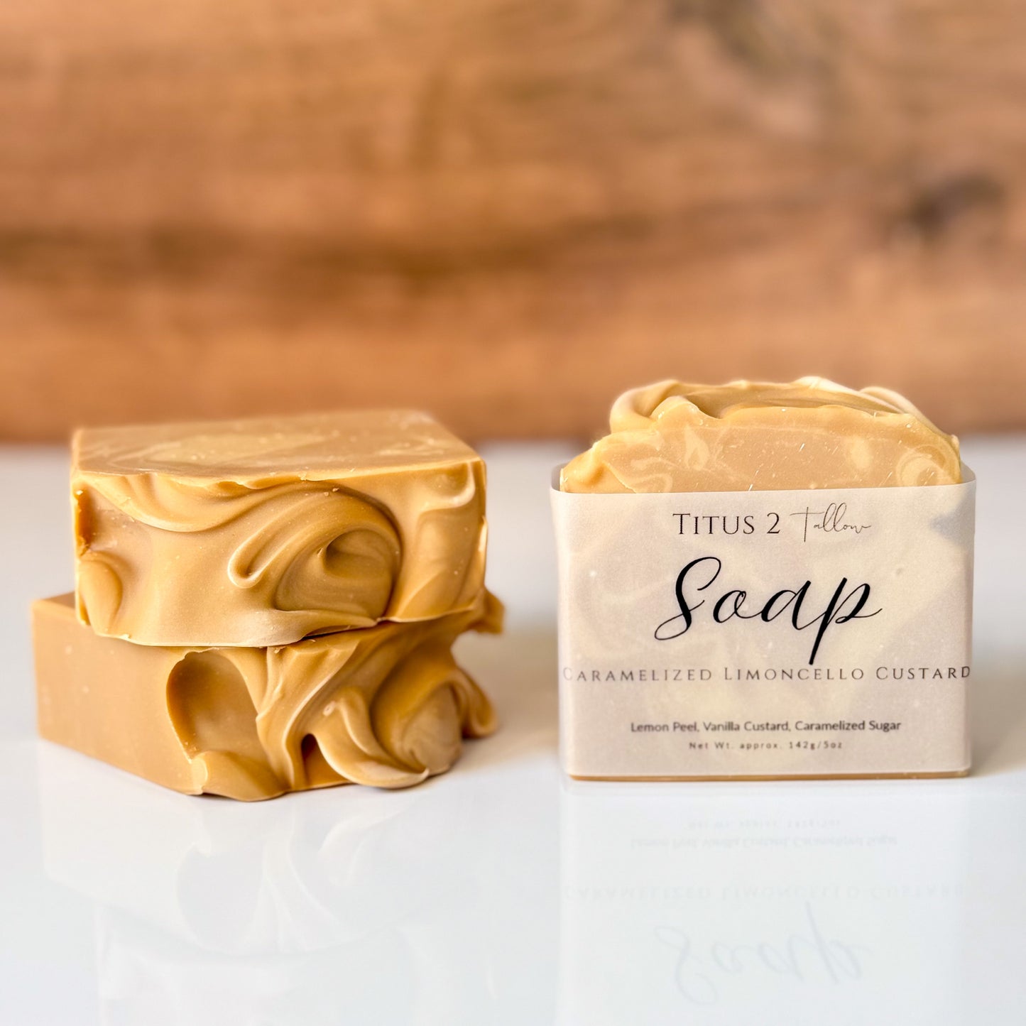 Caramelized Limoncello Custard Soap