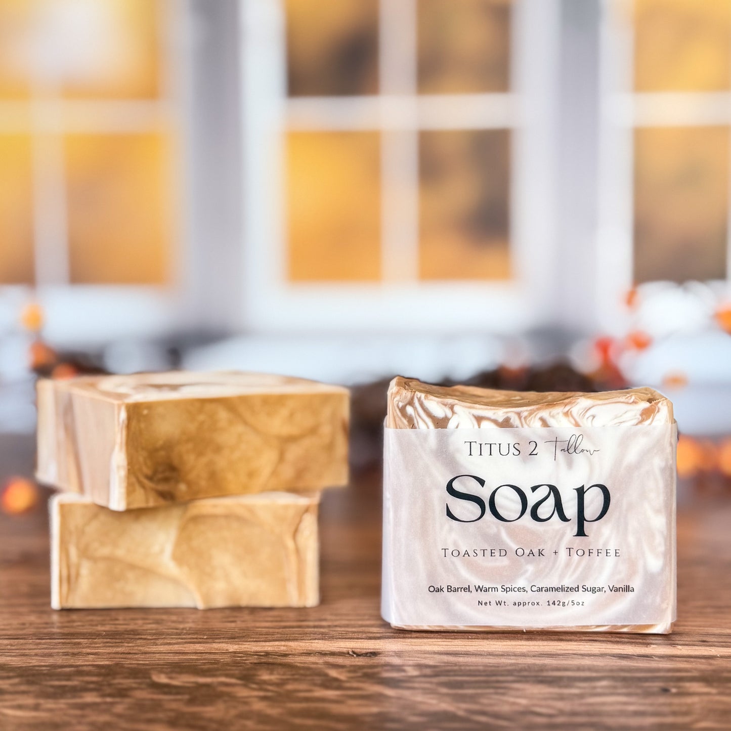 Toasted Oak + Toffee Soap