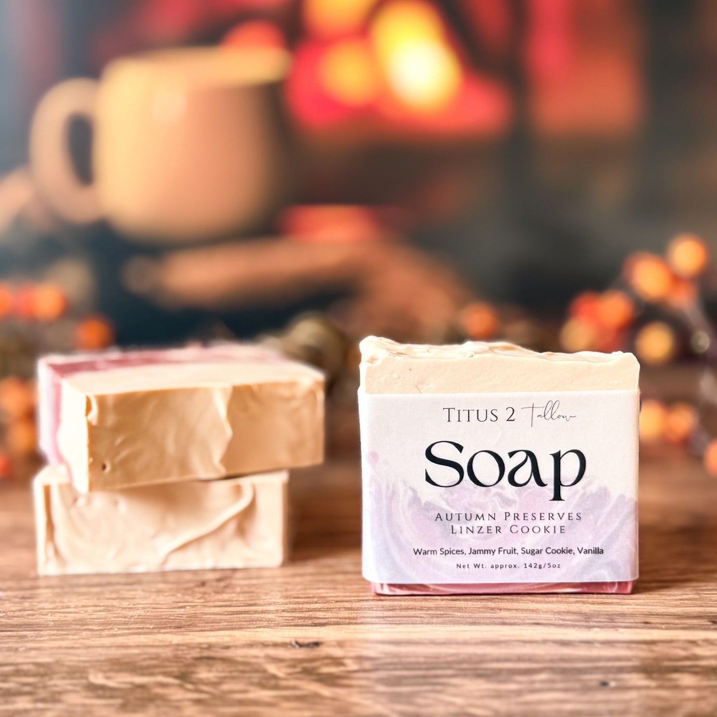 Autumn Preserves Linzer Cookie Soap