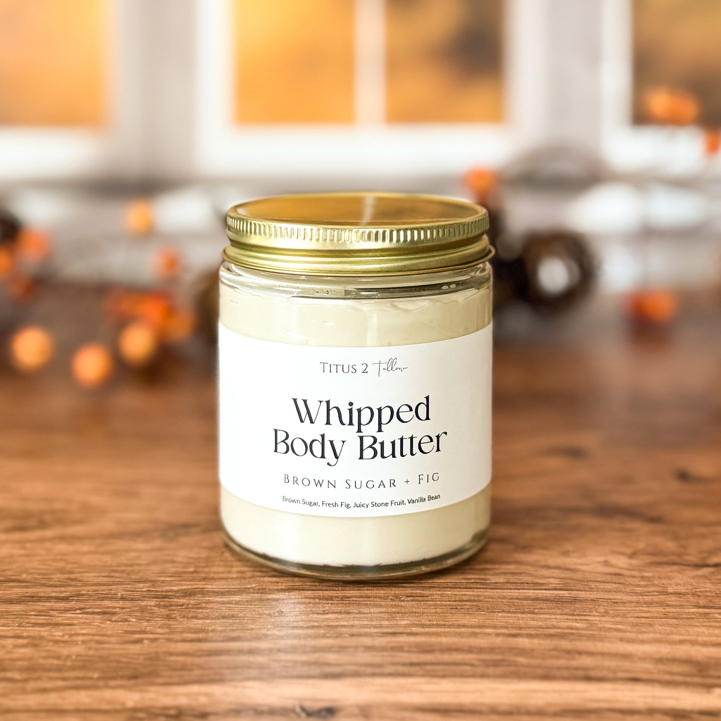 Brown Sugar + Fig Whipped Body Butter