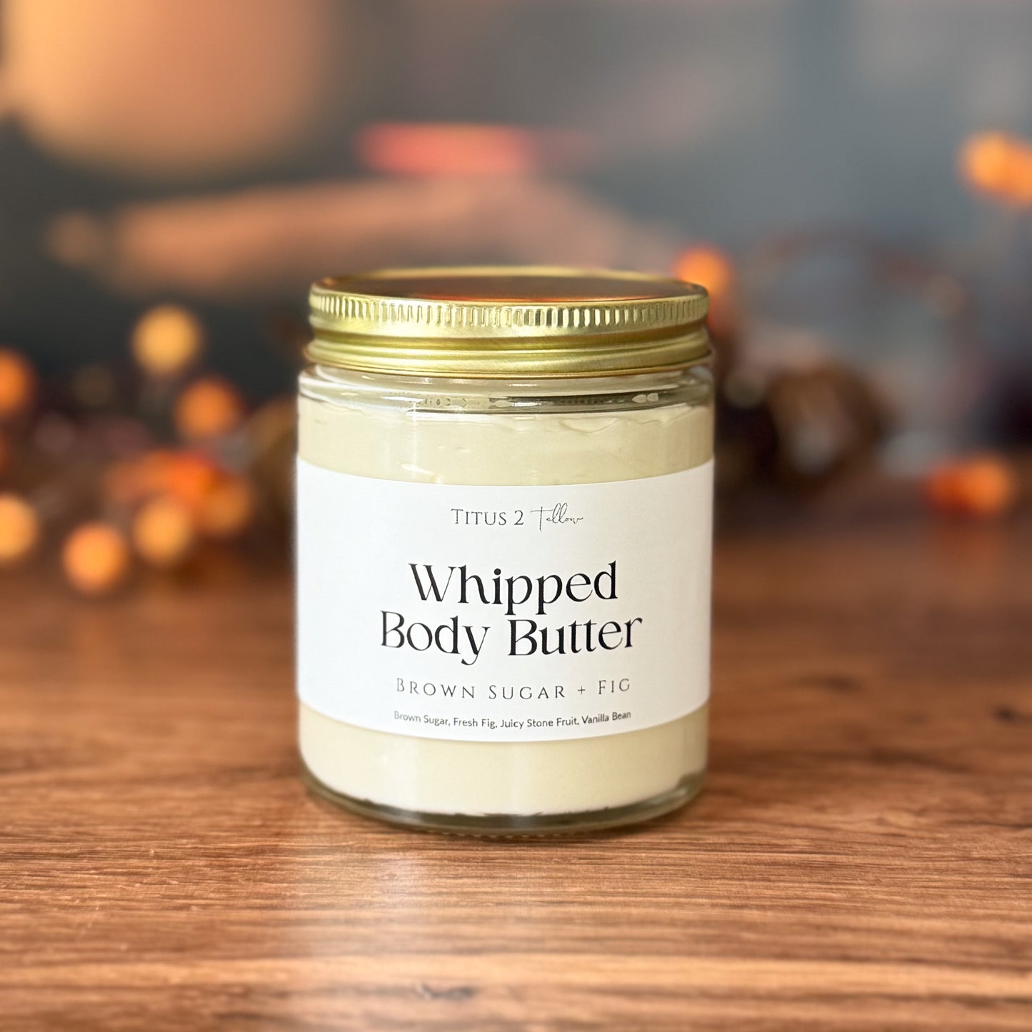 Brown Sugar + Fig Whipped Body Butter