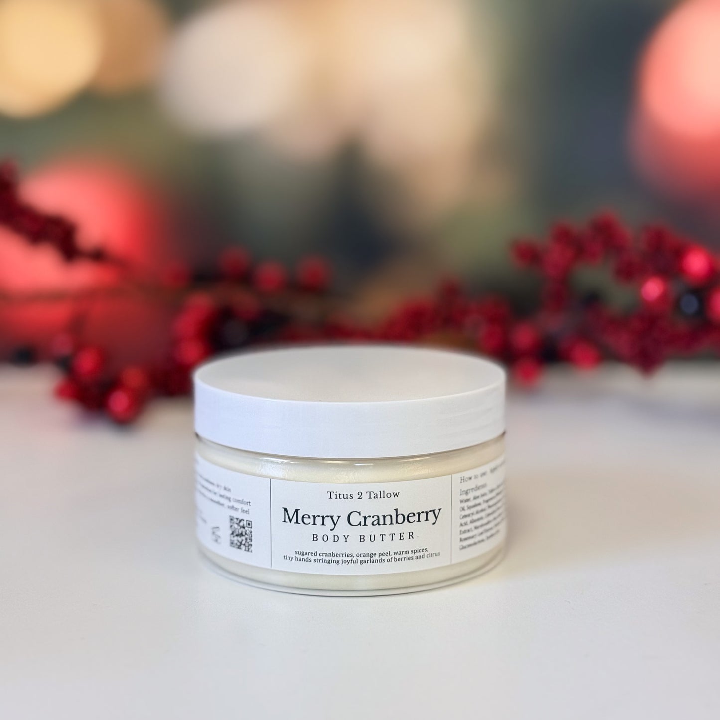 Merry Cranberry Body Butter
