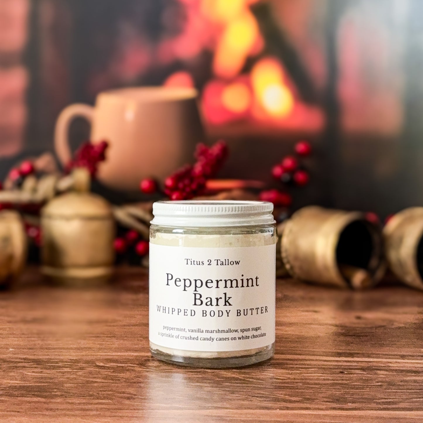 Peppermint Bark Whipped Body Butter
