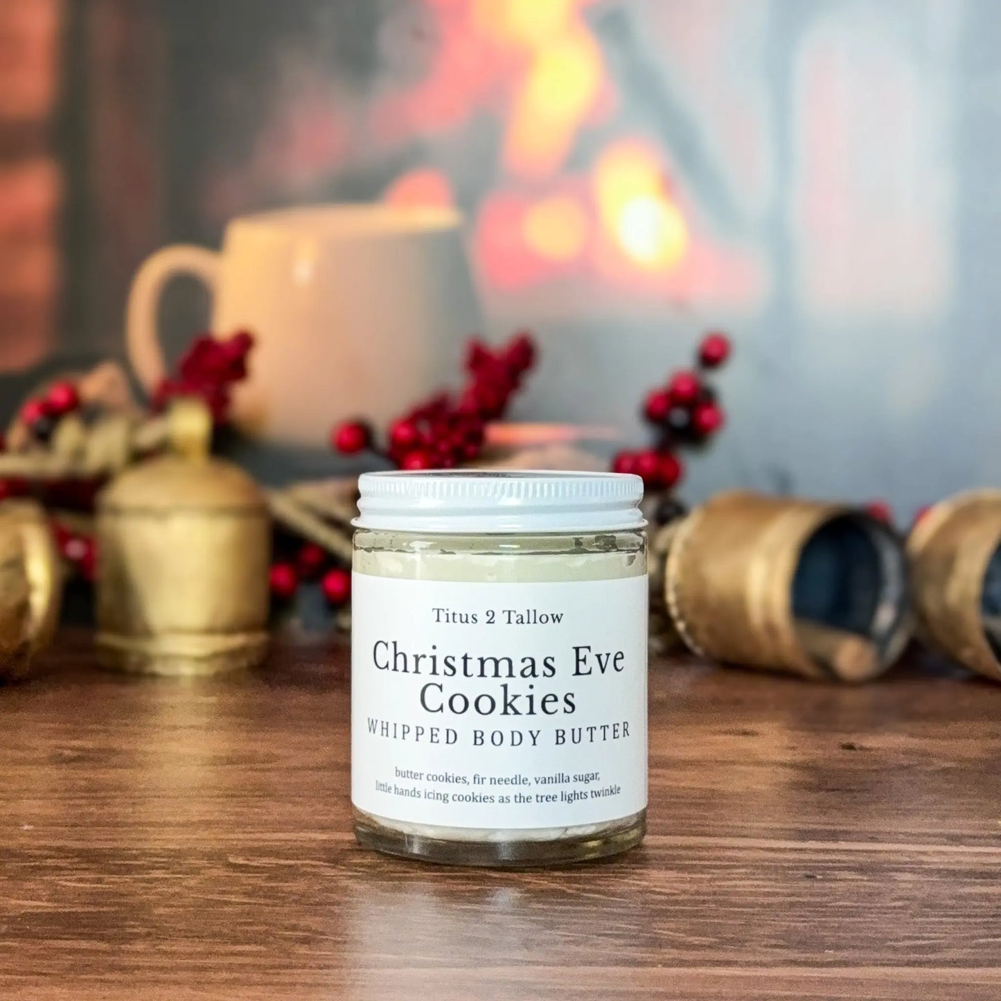 Christmas Eve Cookies Whipped Body Butter Titus 2 Tallow