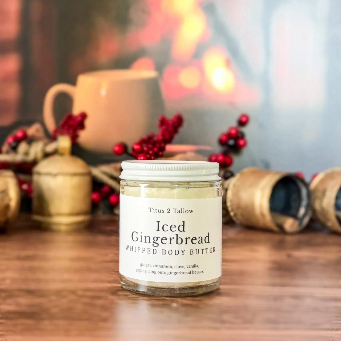 Iced Gingerbread Whipped Body Butter Titus 2 Tallow
