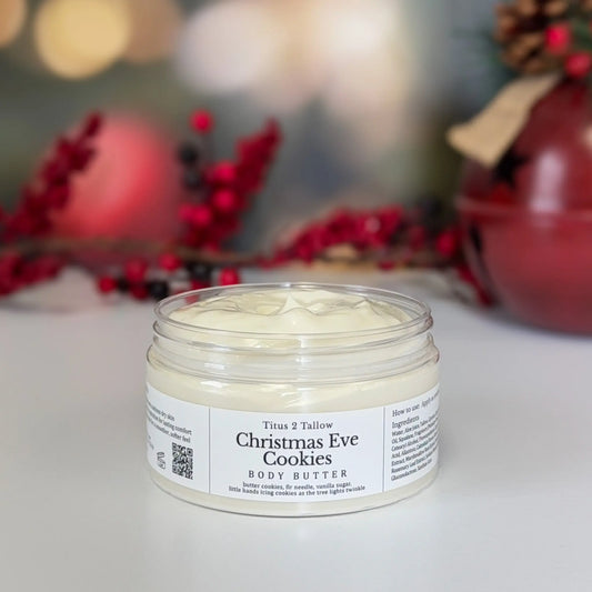 Christmas Eve Cookies Body Butter Titus 2 Tallow