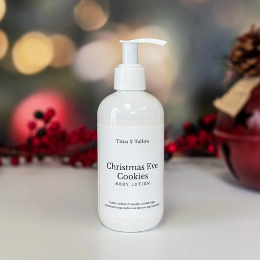 Christmas Eve Cookies Body Lotion Titus 2 Tallow