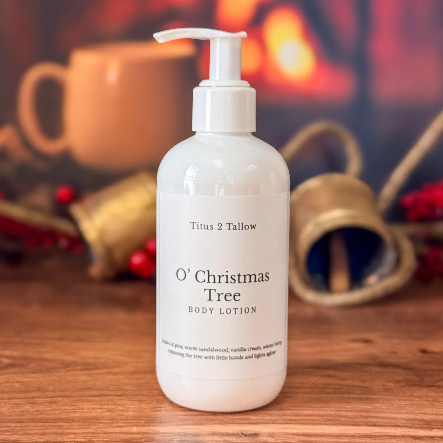 O' Christmas Tree Body Lotion Titus 2 Tallow