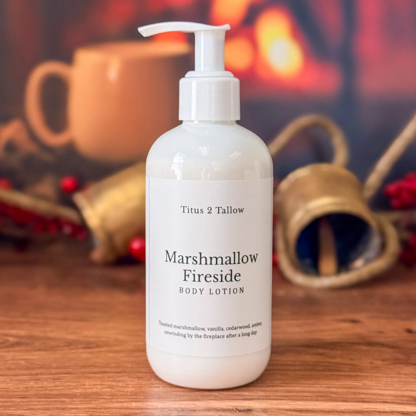 Marshmallow Fireside Body Lotion Titus 2 Tallow
