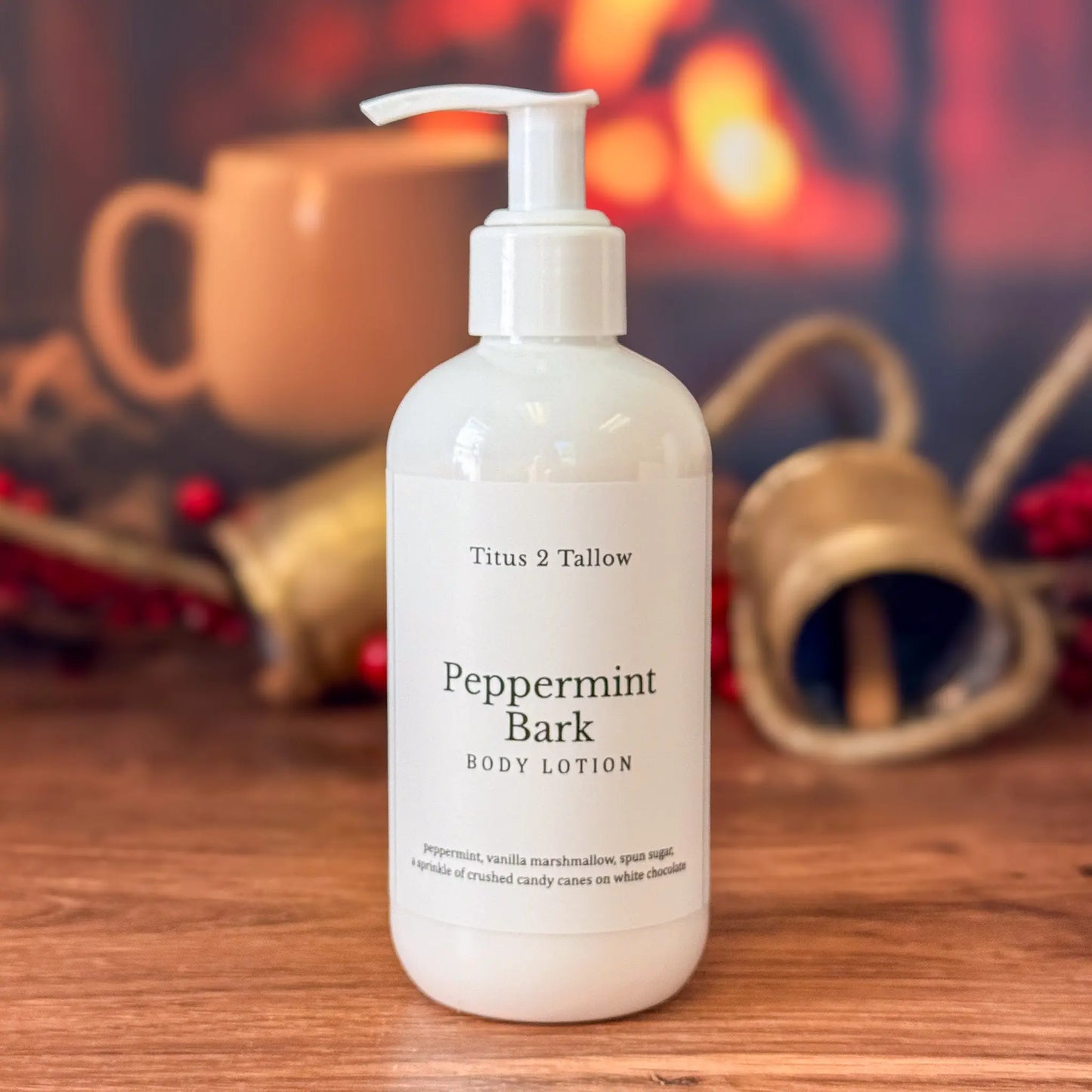 Peppermint Bark Body Lotion Titus 2 Tallow