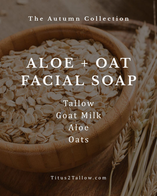 Aloe + Oat Facial Soap