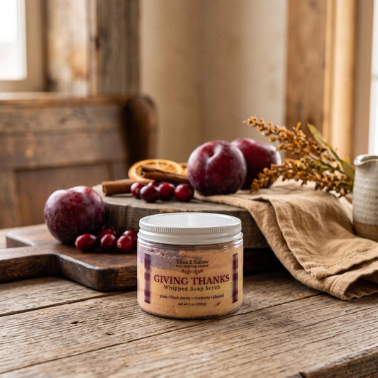 Giving Thanks Whipped Soap Scrub