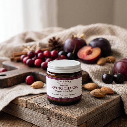 Giving Thanks Whipped Tallow Balm