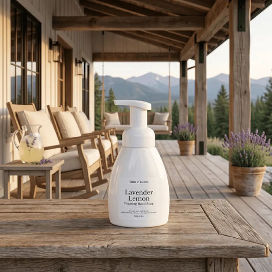 Lavender + Lemon Foaming Hand Soap