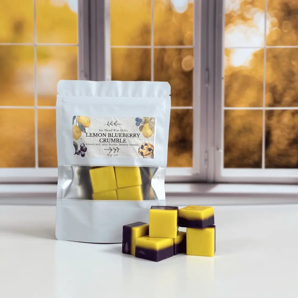 Lemon Blueberry Crumble Wax Melts | Home Fragrance
