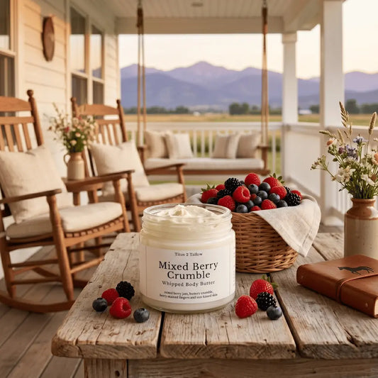Mixed Berry Crumble Whipped Body Butter