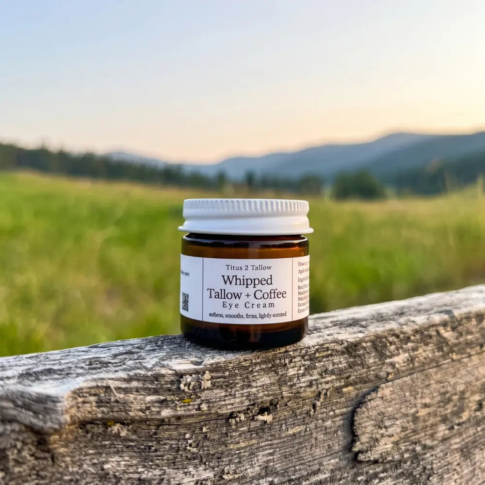 Whipped Tallow + Coffee Eye Cream