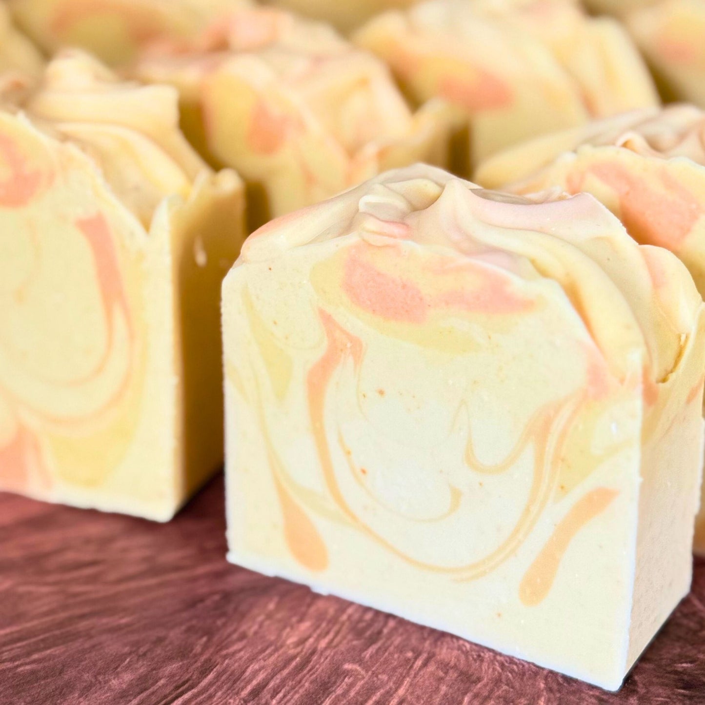 Orange Caramel Crumble Soap