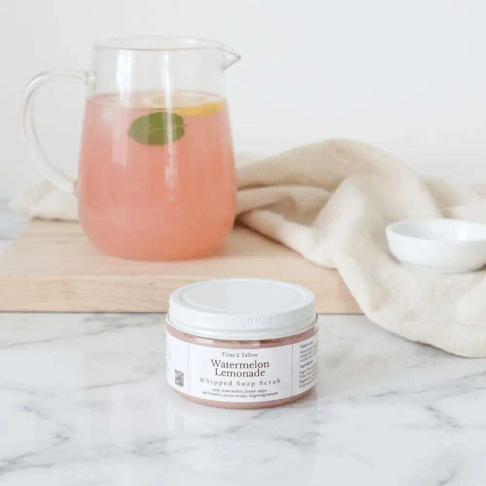 Watermelon Lemonade Foaming Sugar Scrub