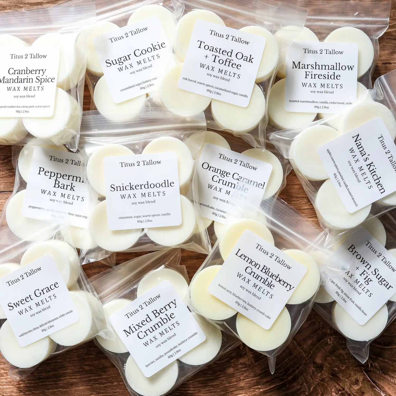 Wax Melts Titus 2 Tallow
