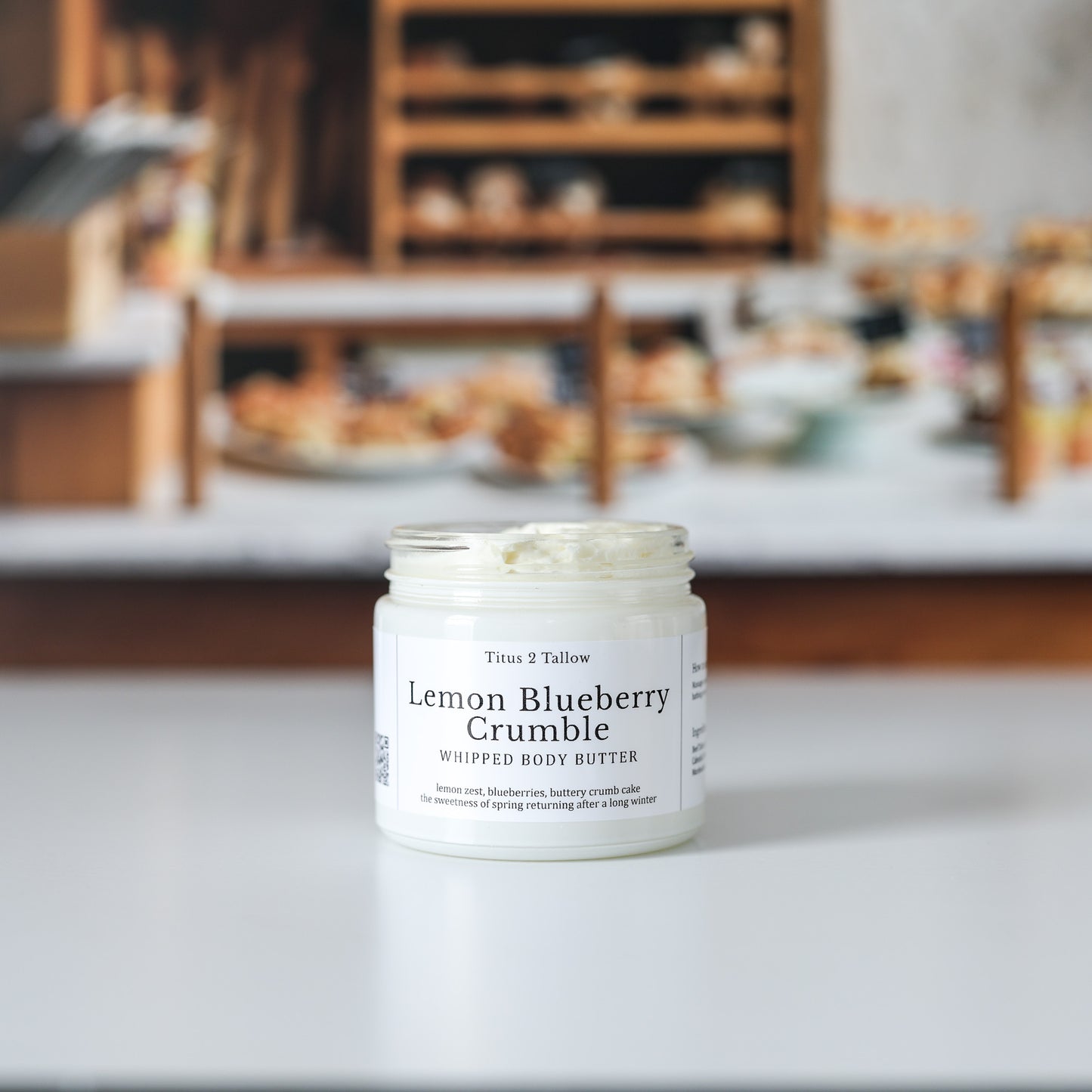 Lemon Blueberry Crumble Whipped Body Butter