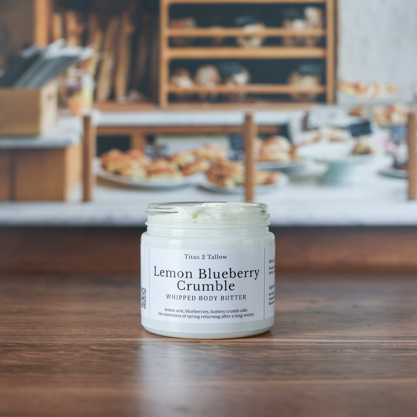 Lemon Blueberry Crumble Whipped Body Butter