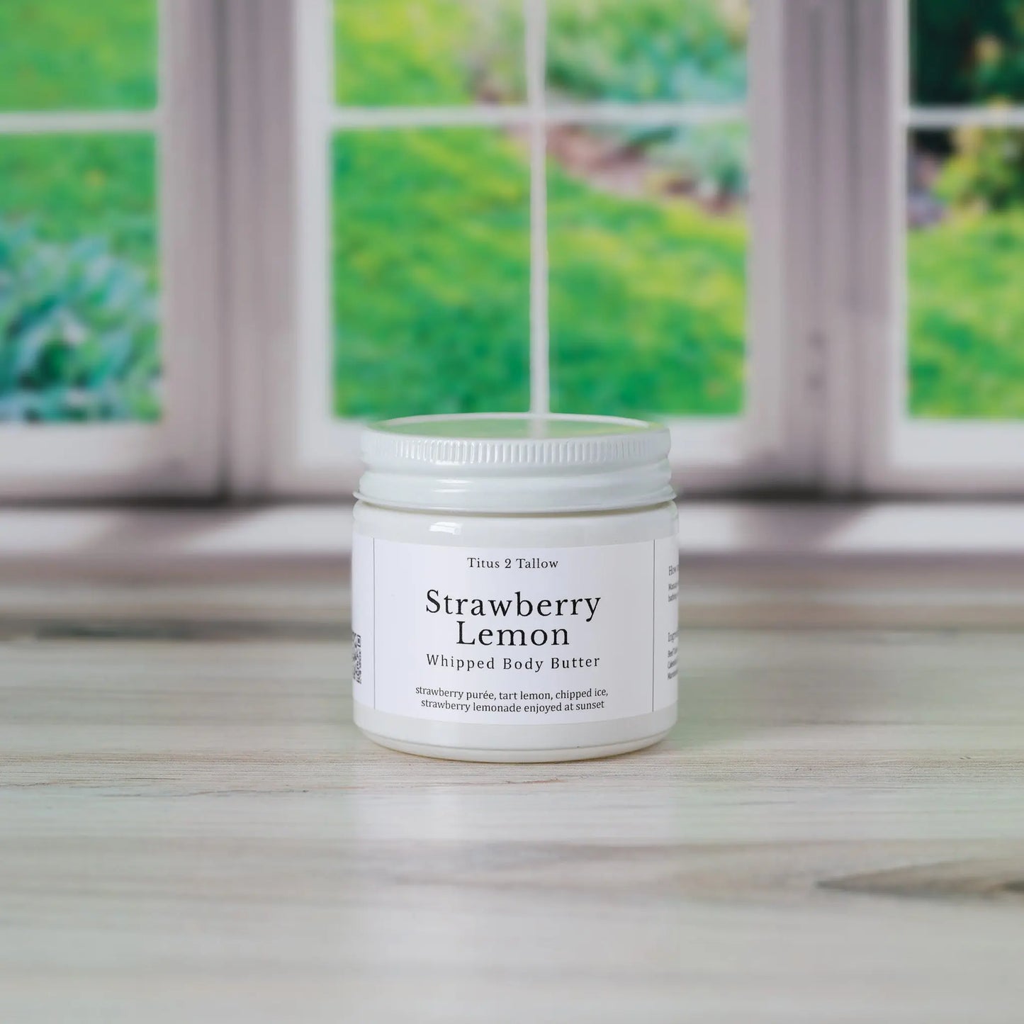 Strawberry Lemon Whipped Body Butter Titus 2 Tallow