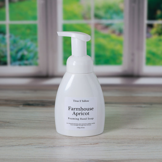Farmhouse Apricot Foaming Hand Soap