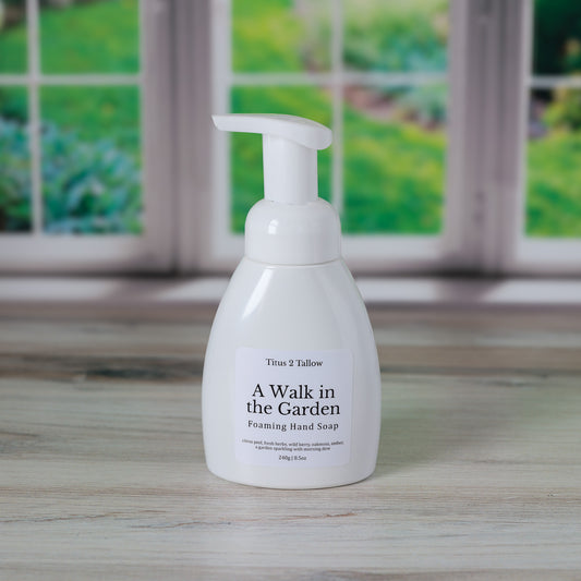 A Walk in the Garden Foaming Hand Soap