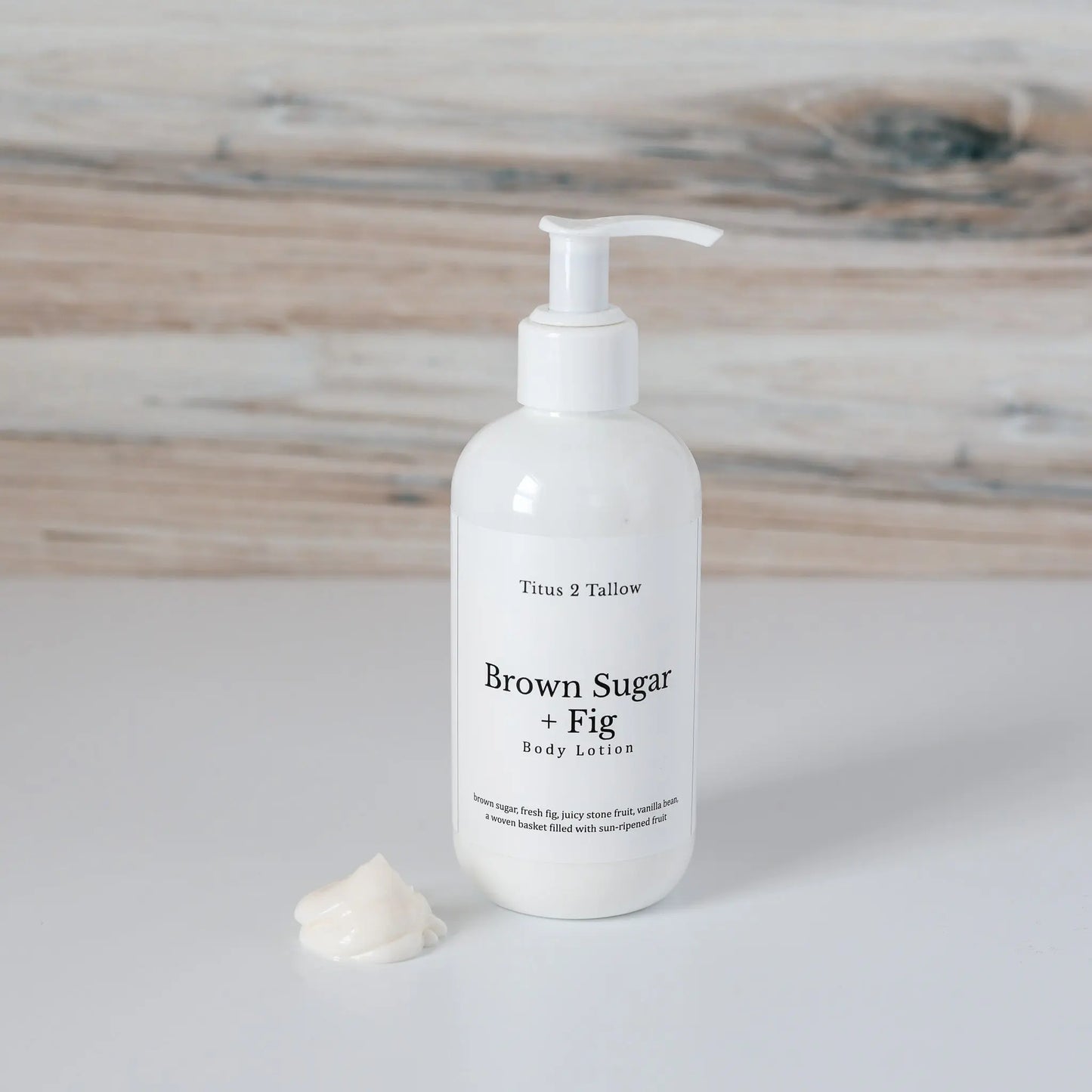 Brown Sugar + Fig Body Lotion Titus 2 Tallow