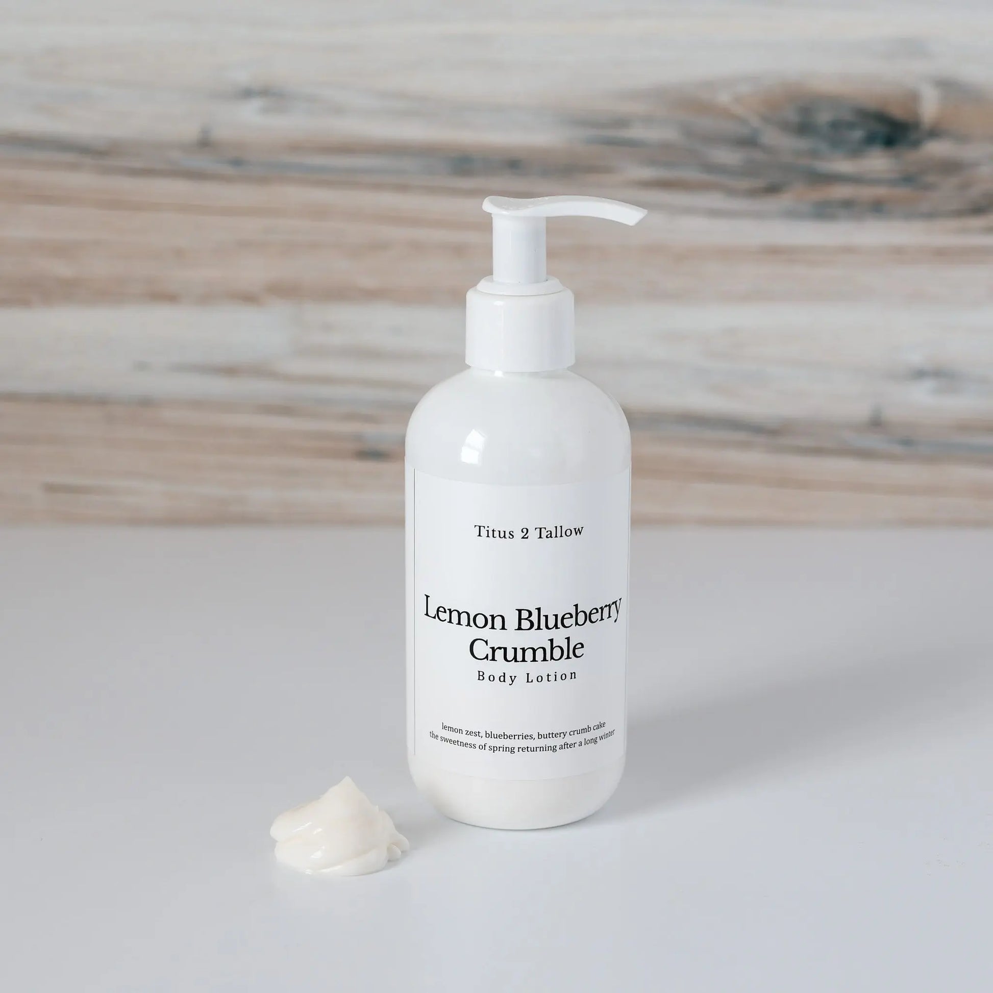 Lemon Blueberry Crumble Body Lotion Titus 2 Tallow