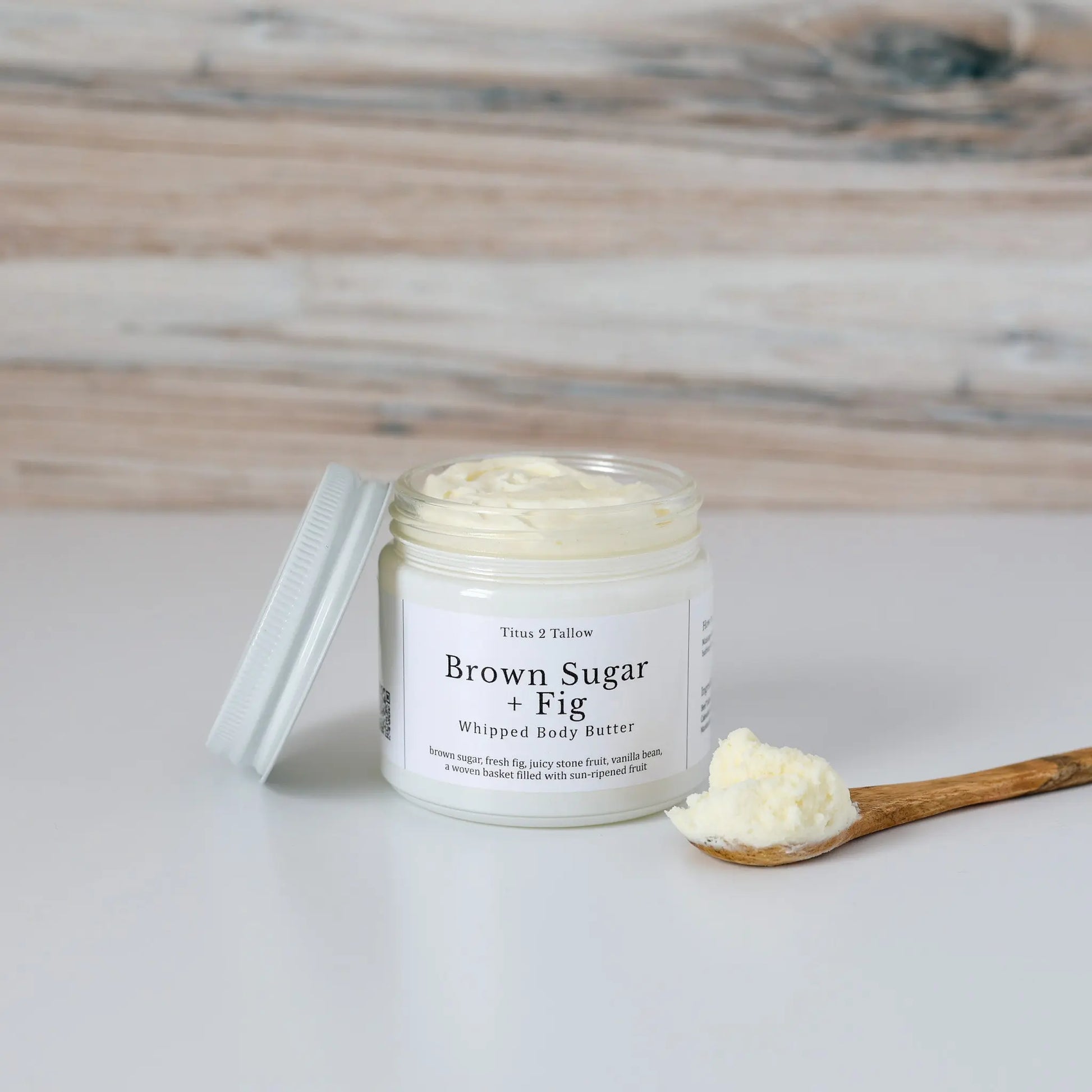 Brown Sugar + Fig Whipped Body Butter Titus 2 Tallow