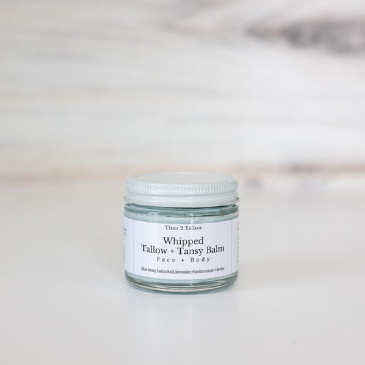 Whipped Tallow + Tansy Balm | Mini