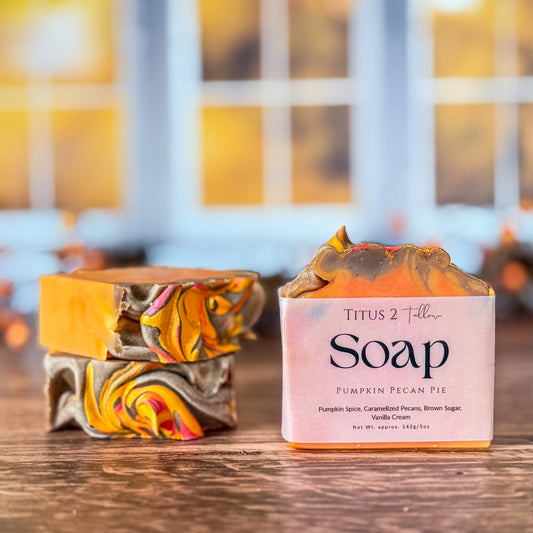 Pumpkin Pecan Pie Soap