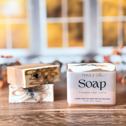 Pumpkin Chai Latte Soap