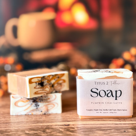 Pumpkin Chai Latte Soap