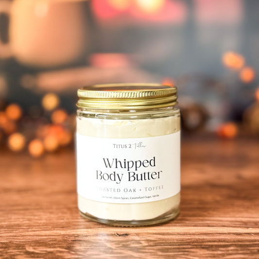 Toasted Oak + Toffee Whipped Body Butter