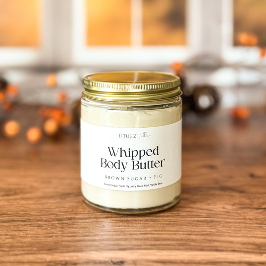 Brown Sugar + Fig Whipped Body Butter