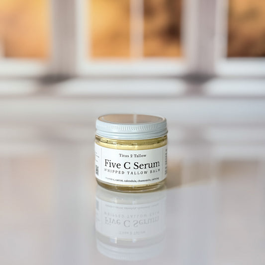 Five C Serum | Whipped Tallow Face Balm