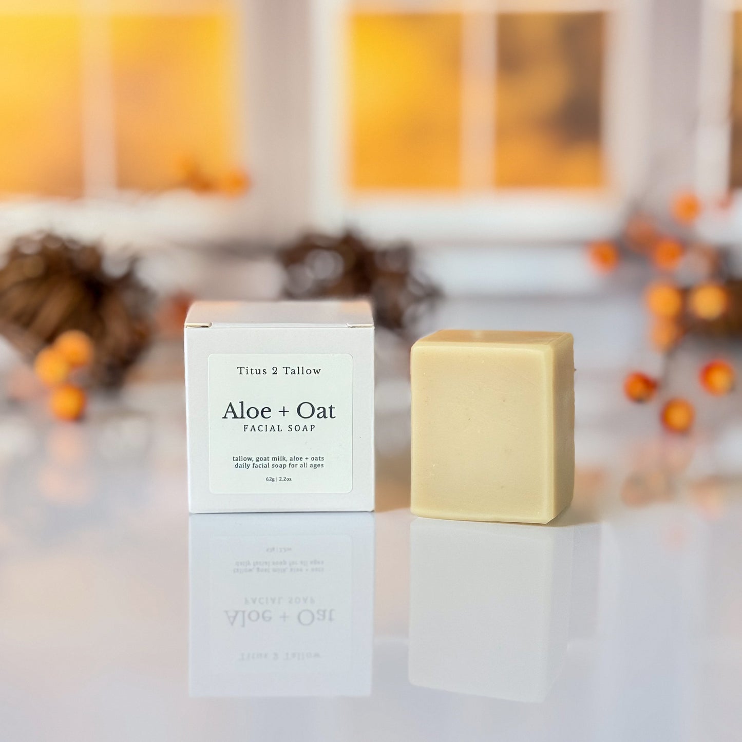 Aloe + Oat Facial Soap