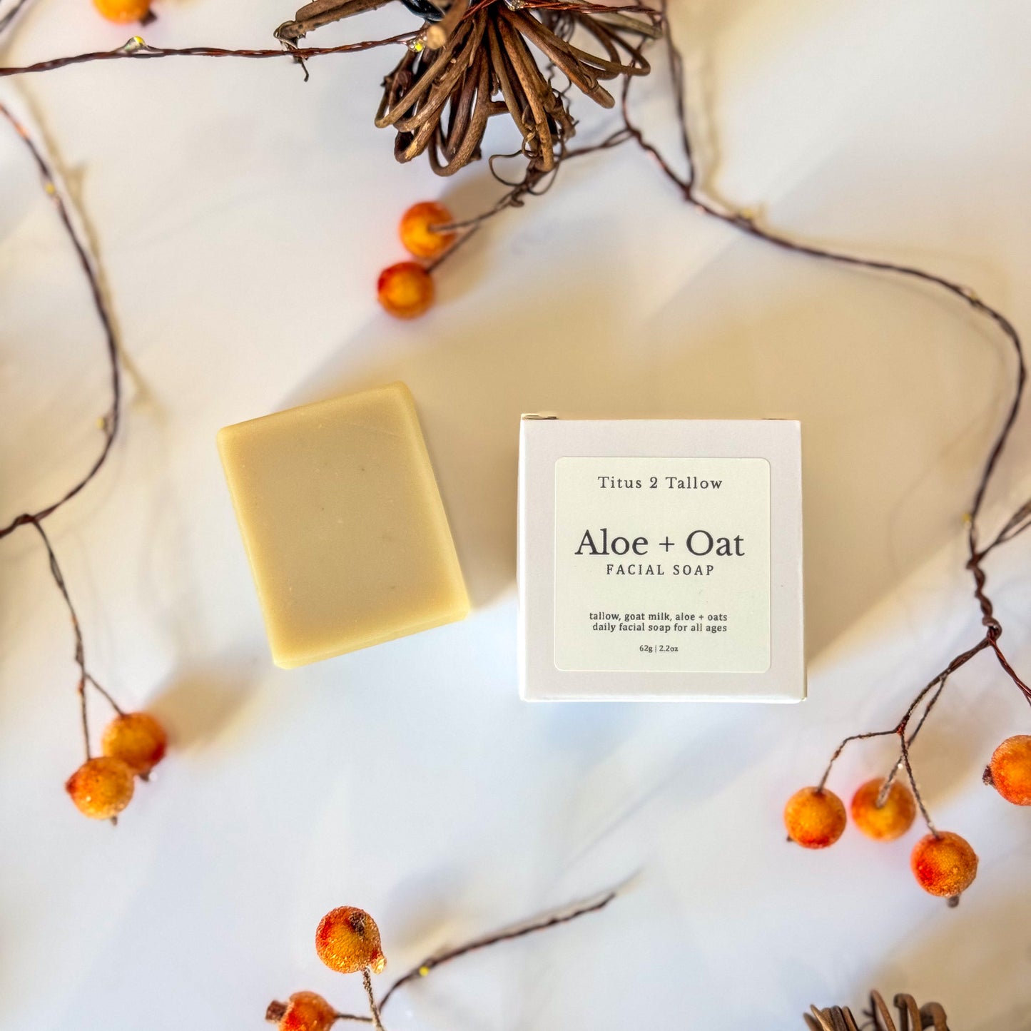 Aloe + Oat Facial Soap