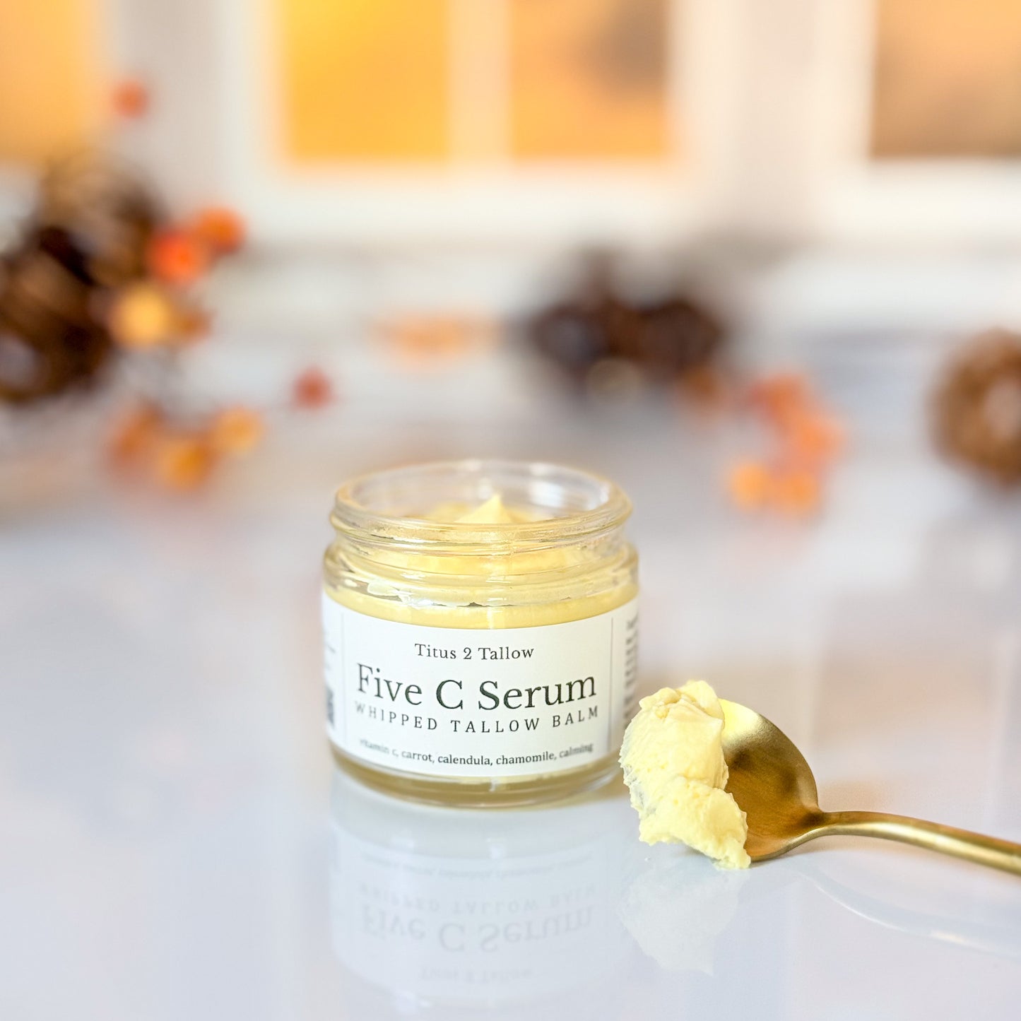 Five C Serum | Whipped Tallow Face Balm