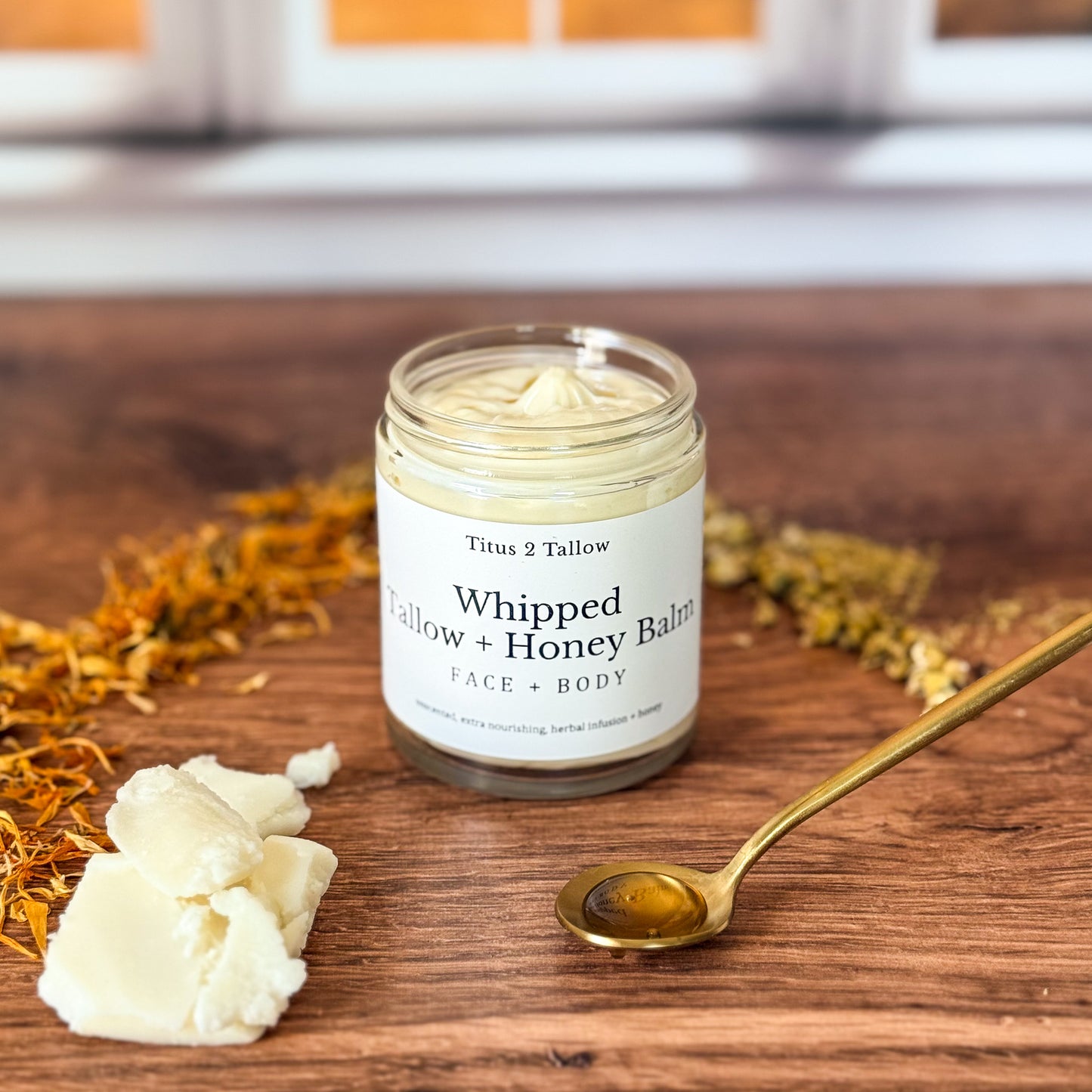 Whipped Tallow + Honey Balm