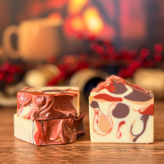 Cheerful Cherry Crumble Soap