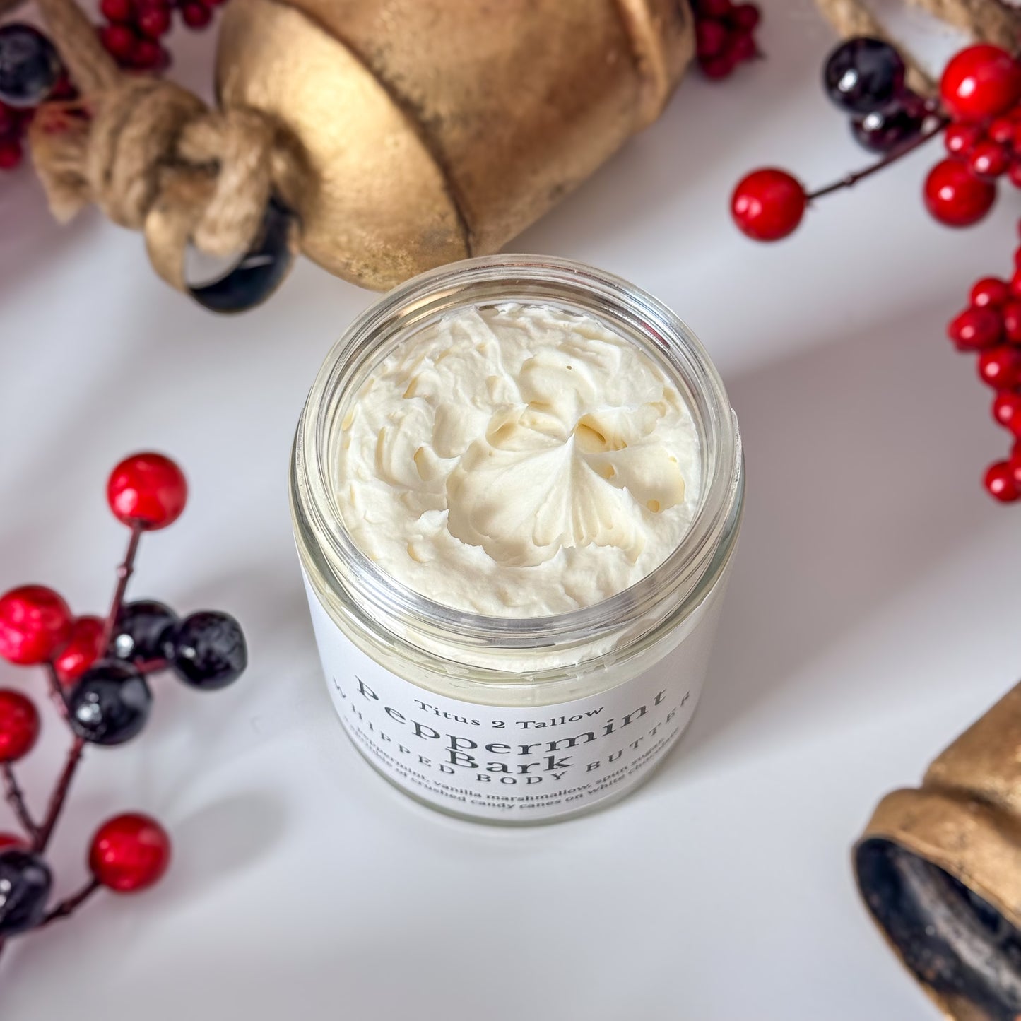 Peppermint Bark Whipped Body Butter