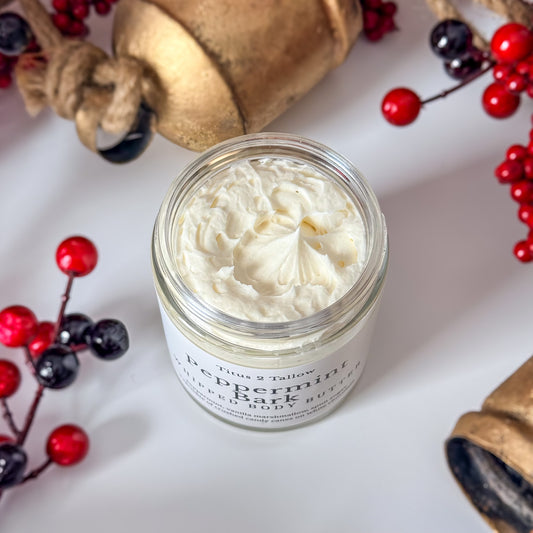 Peppermint Bark Whipped Body Butter